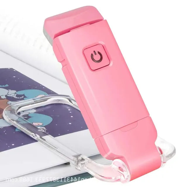 LED Rechargeable Clip-On Book Reading Light