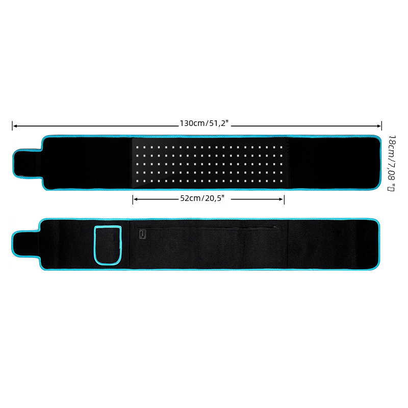 Red Light Therapy Heating Waist Belt