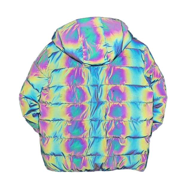 Unisex Rainbow Reflection Puffer