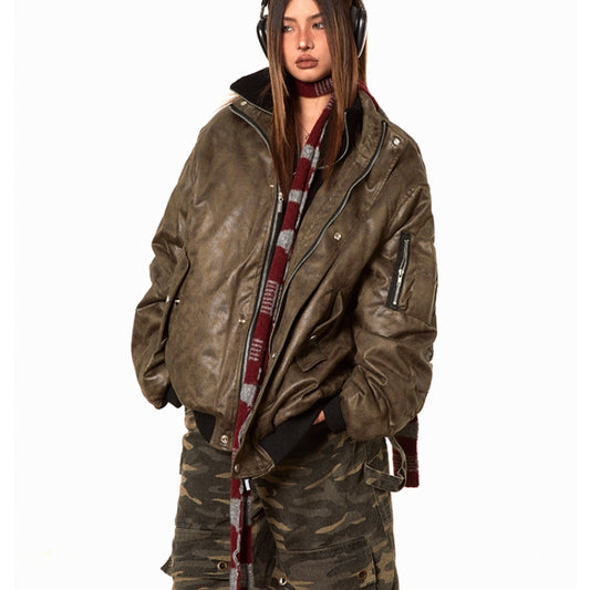 Unisex American-style Bomber Jacket