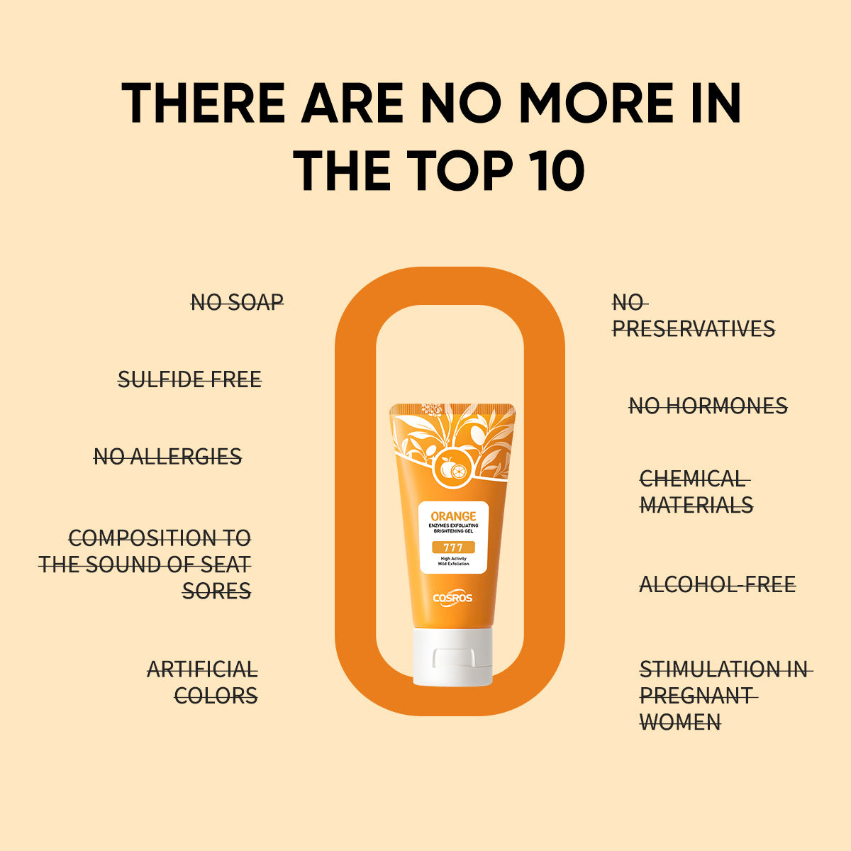 Orange Exfoliating Whitening Gel (50g)