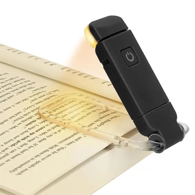 LED Rechargeable Clip-On Book Reading Light