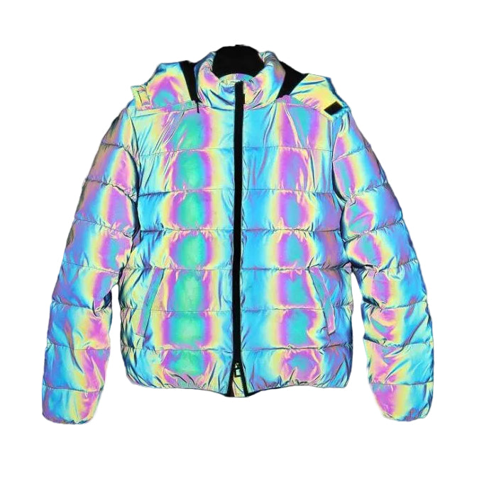 Unisex Rainbow Reflection Puffer