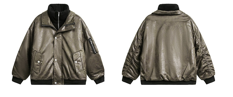 Unisex American-style Bomber Jacket