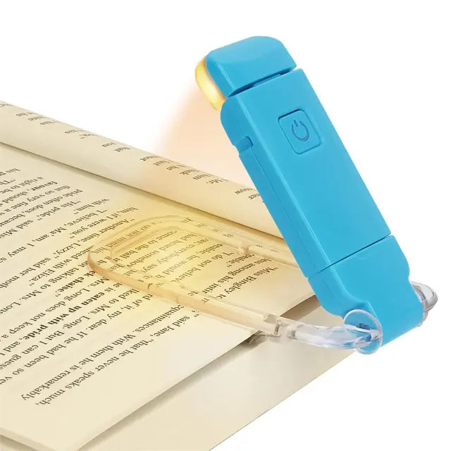 LED Rechargeable Clip-On Book Reading Light