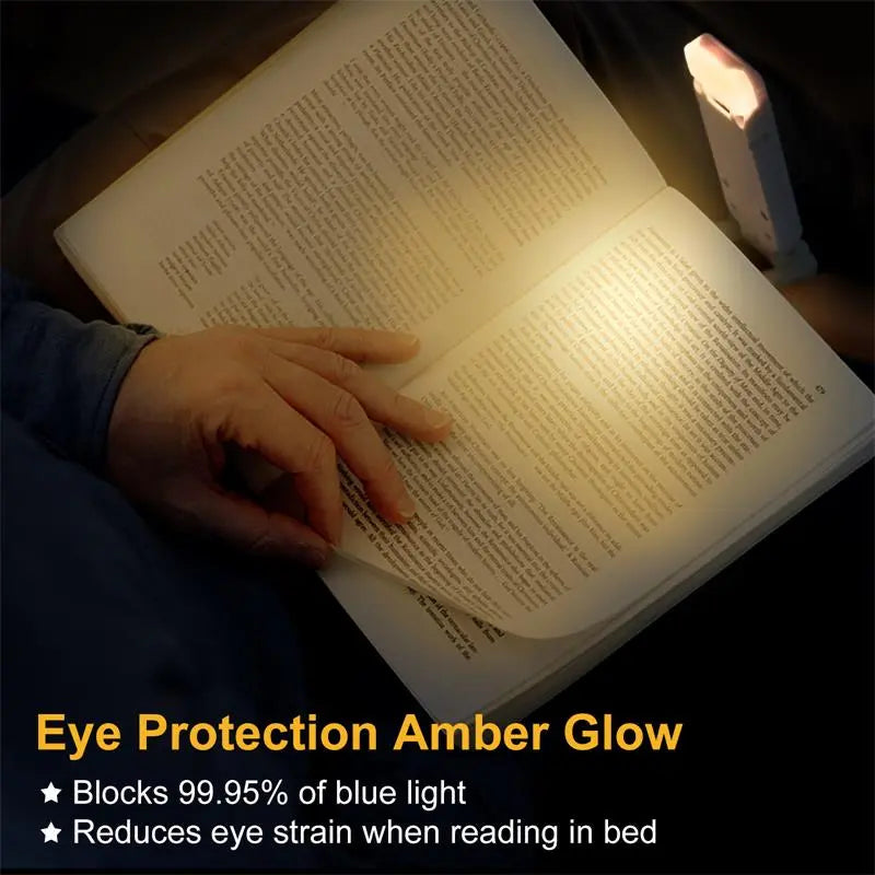 LED Rechargeable Clip-On Book Reading Light