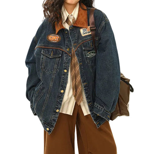 Unisex Vintage Denim Jacket