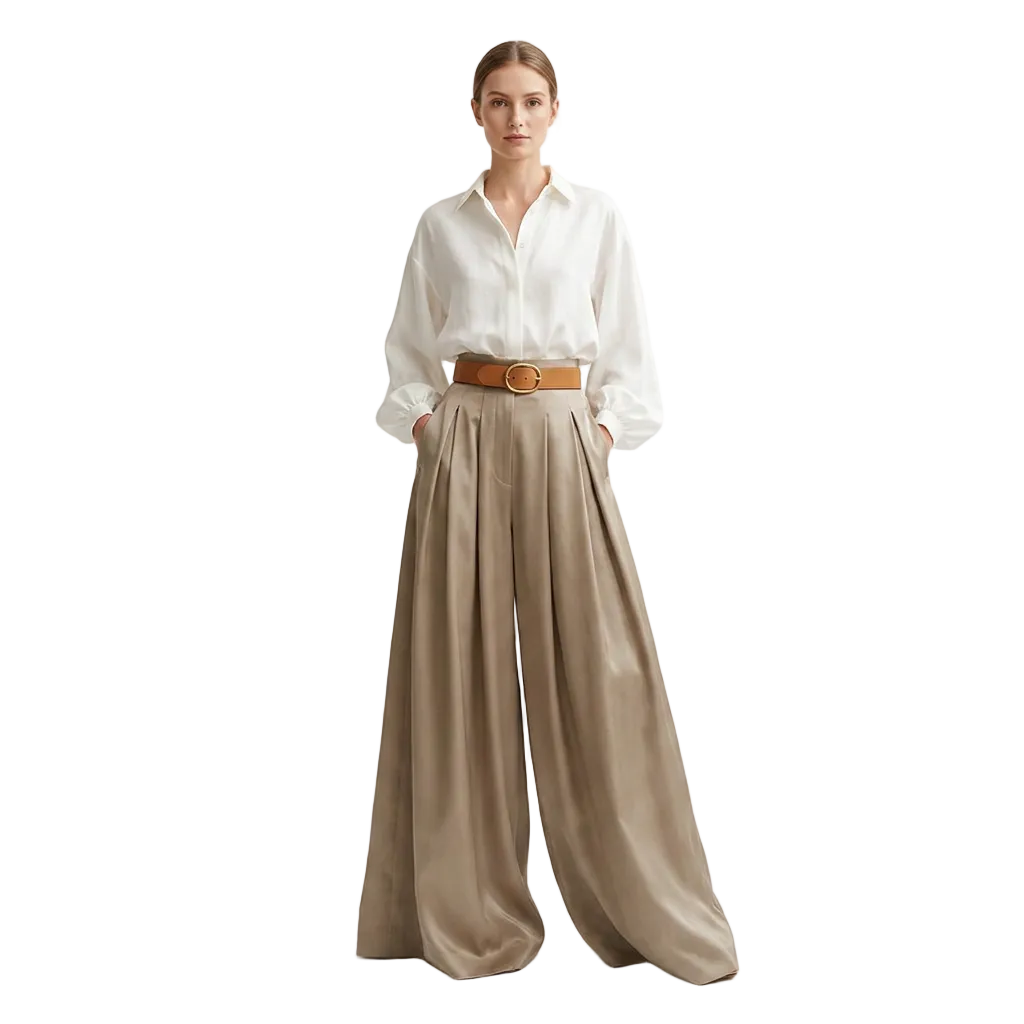 Unisex Loose Wide Trousers