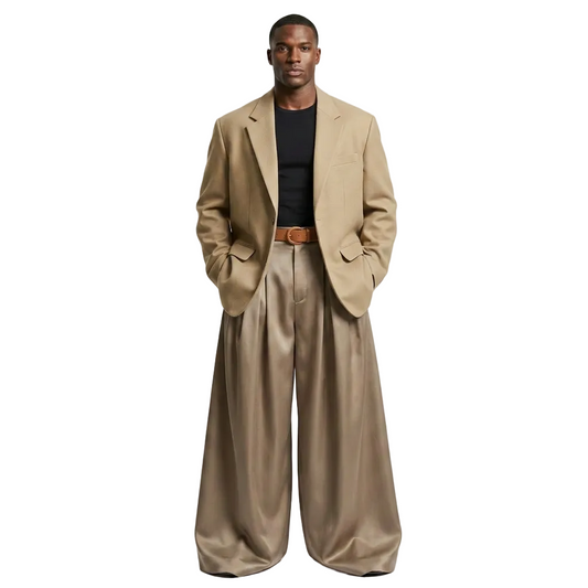 Unisex Loose Wide Trousers