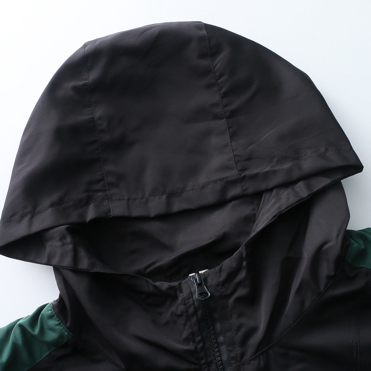 Unisex Hooded Pullover Shell Jacket