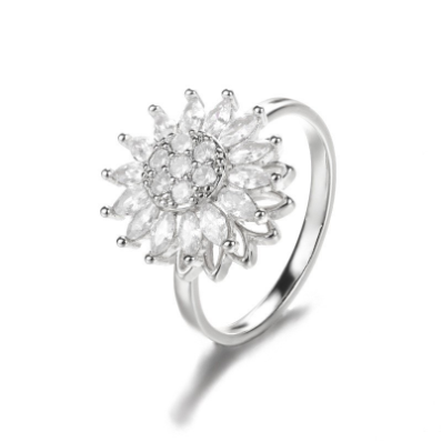 Sunflower Rotation Ring