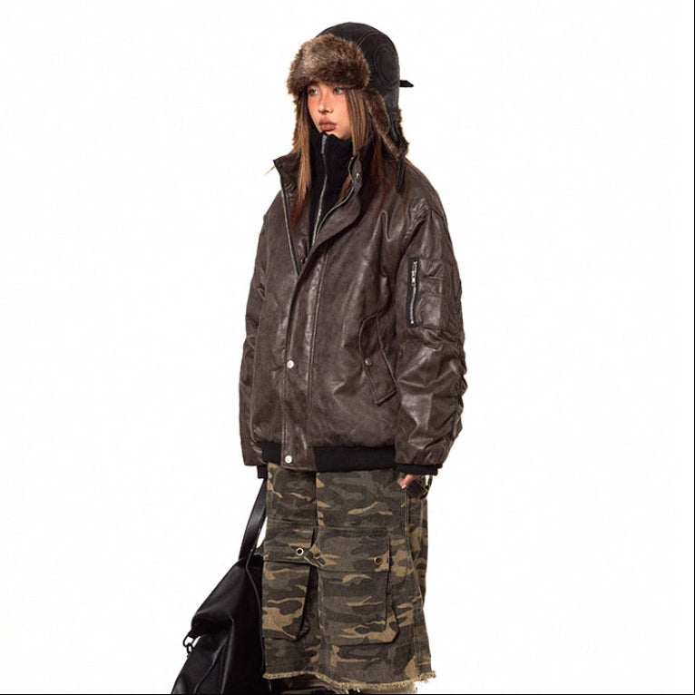 Unisex American-style Bomber Jacket